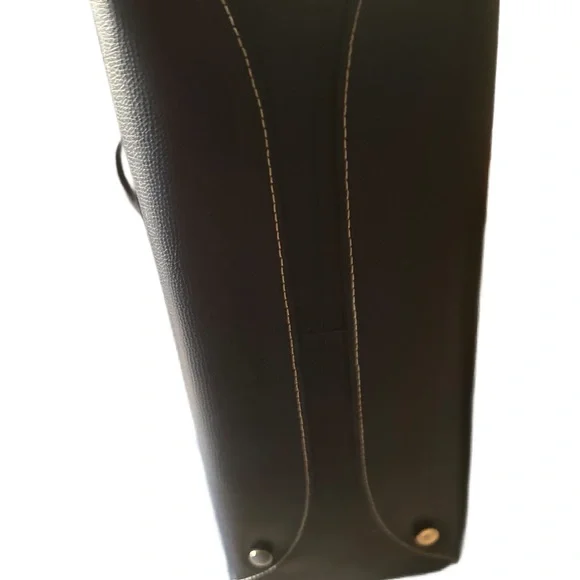 Kate Spade Navy Blue Leather Laptop Bag - Picture 6 of 14